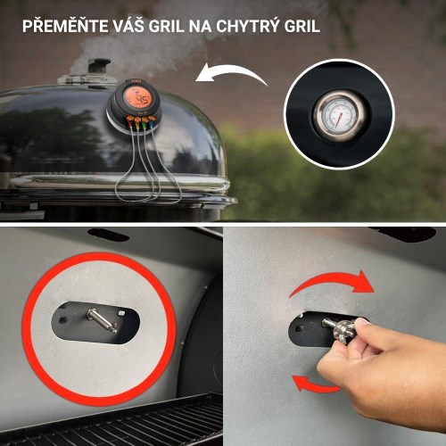 Tesla Cook BBQ150 kompatibilní s různými grily